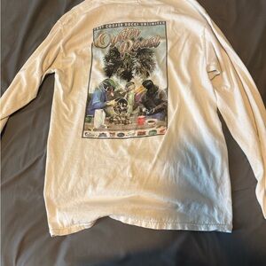 Oyster Roast Long Sleeve Tee - Cream